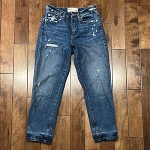 Garage - Women’s Distressed Blue Jeans - Size 1